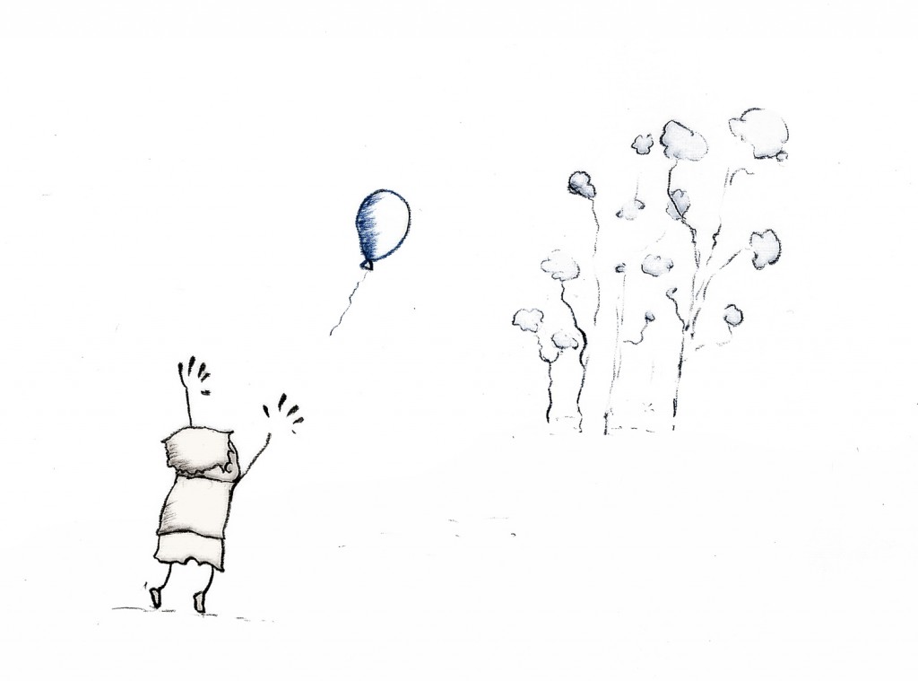 boy and balloon